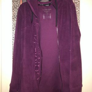 Purple Calvin Klein Jacket!